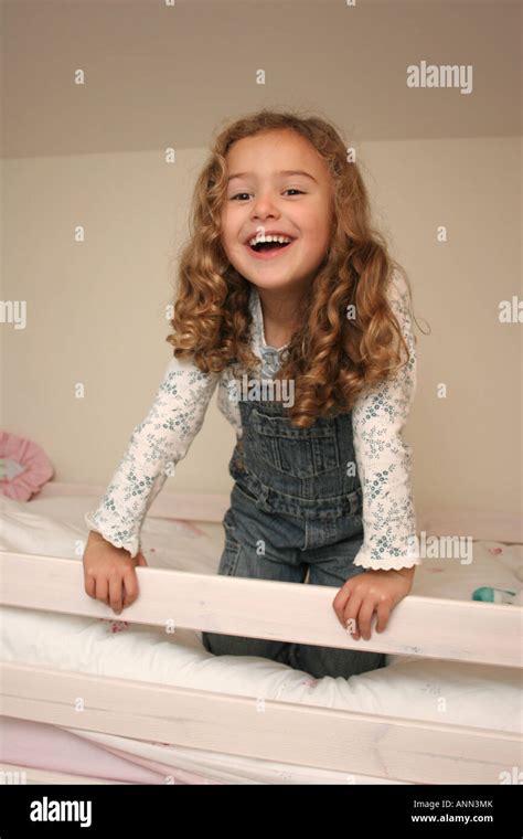 A Modern Portrait Of A Six Year Old Girl Stock Photo Alamy