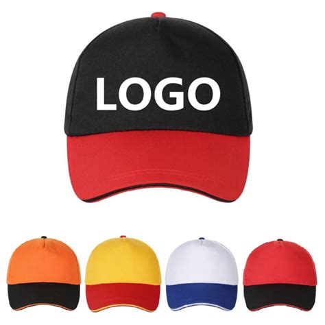 New Print Promotion Advertise Logo Hats Adult Casual Patchwork Baseball