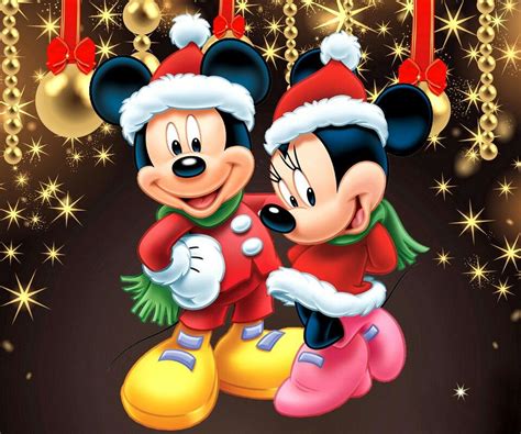Mickey And Minnie Christmas Mickey Mouse Christmas Minnie Mouse