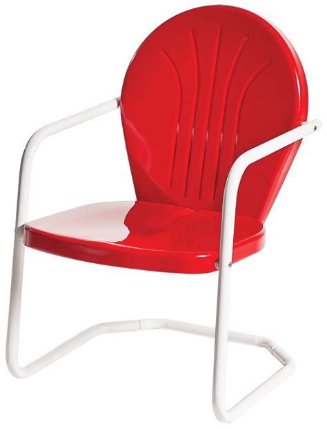 Retro Metal Lawn Chairs Gliders And Furniture Sets