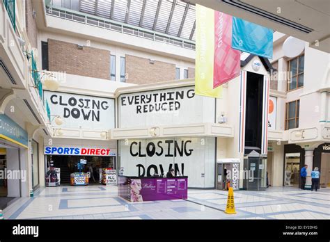 Sports Direct Closing Down Sale Westgate Shopping Centre Oxford Stock