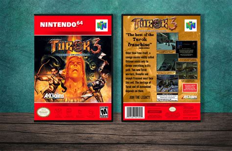 Turok 3 Shadow Of Oblivion N64 Video Game Case