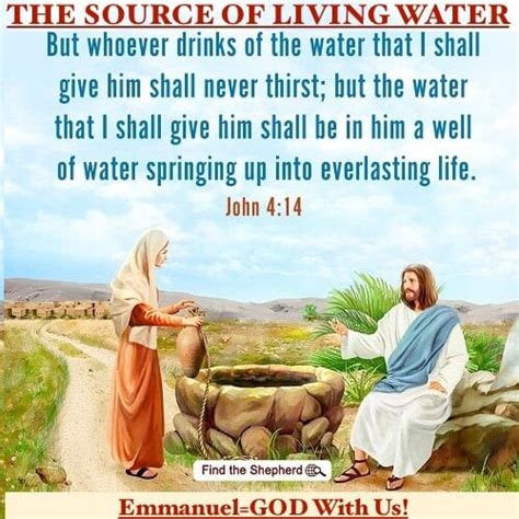 The Source Of Living Water