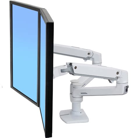 Ergotron Lx Dual Monitor Arm Side By Side