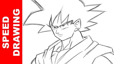 Mrmutenroshi Dragon Ball Z Goku Drawing Easy Drawing Is Easy Goku