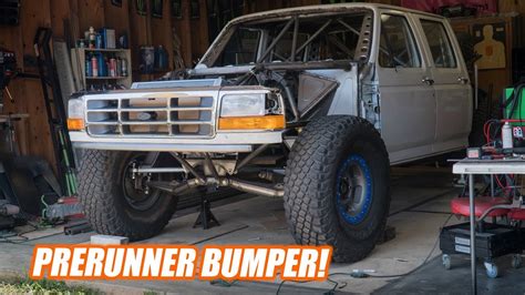 Building A Front Bumper For The Tube Chassis Prerunner Youtube