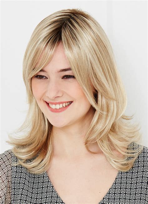 If blonde is your style, why not add some of our blonde human hair wigs to your wardrobe today? Shoulder Length Blonde Layered Human Hair Wigs