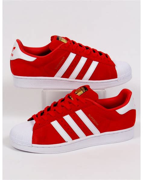 Adidas Superstar Bold Shoes Red Ubicaciondepersonascdmxgobmx