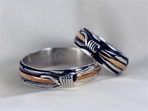 Native american wedding rings are traditionally an affirmation of natural beauty and a very desirable declaration of love for many couples. Native Wedding Rings