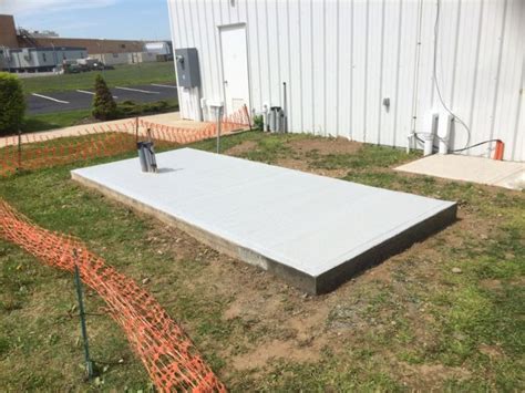 Industrial Concrete Pad - IslandGeneratorCo