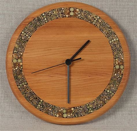 Unique Wall Clocks Large Wooden Clock Rustic Wood By Anerywood