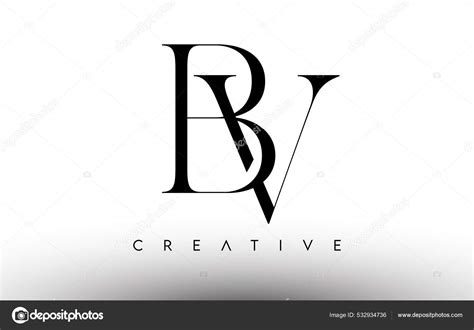 Minimalist Serif Modern Letter Logo Black White Creative Serif Logo