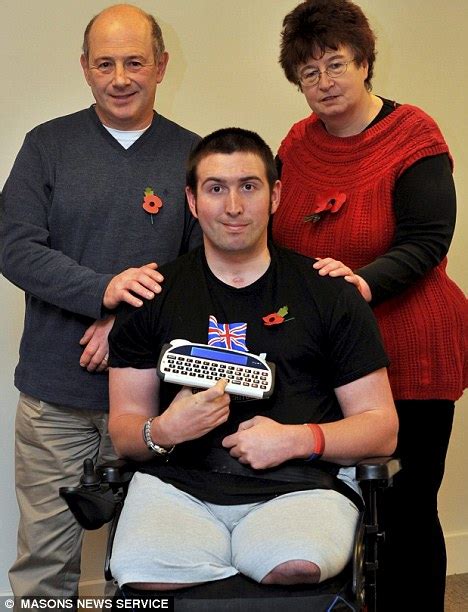 Injured Soldier Ben Parkinson Utters His First Words Since Bomb Blast