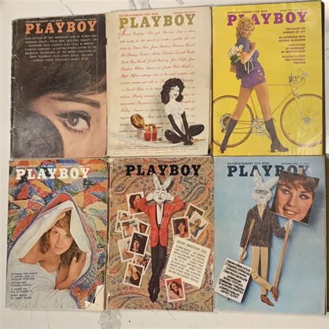 Lot Of Vintage Playboy Magazines S S Entertainment For Men Playboy Picclick