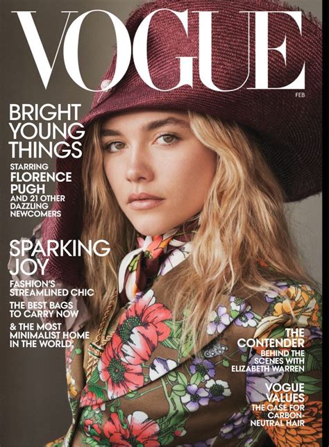 Product Rbdigital Vogue Magazine Subscription Florence Pugh Vogue Magazine