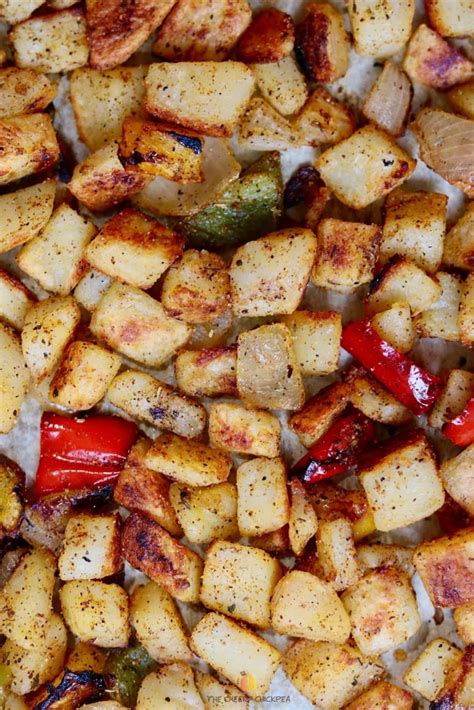 Best Home Fries Recipe Breakfast Potatoes The Cheeky Chickpea