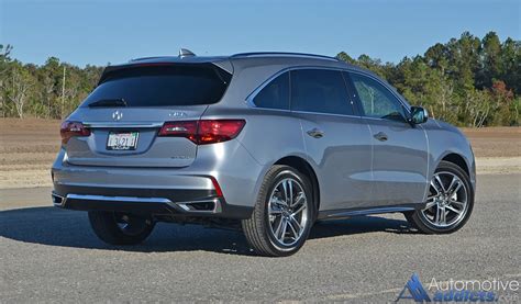 2017 Acura Mdx Sh Awd Wadvance And Entertainment Packages Review And Test