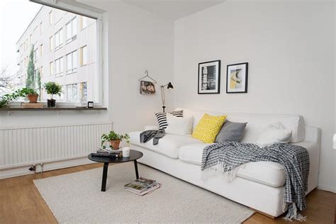 Scandinavian Small Apartment Interior Design In Gothenburg Founterior