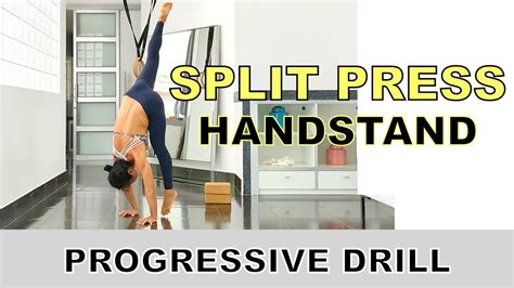 split press handstand tutorial youtube