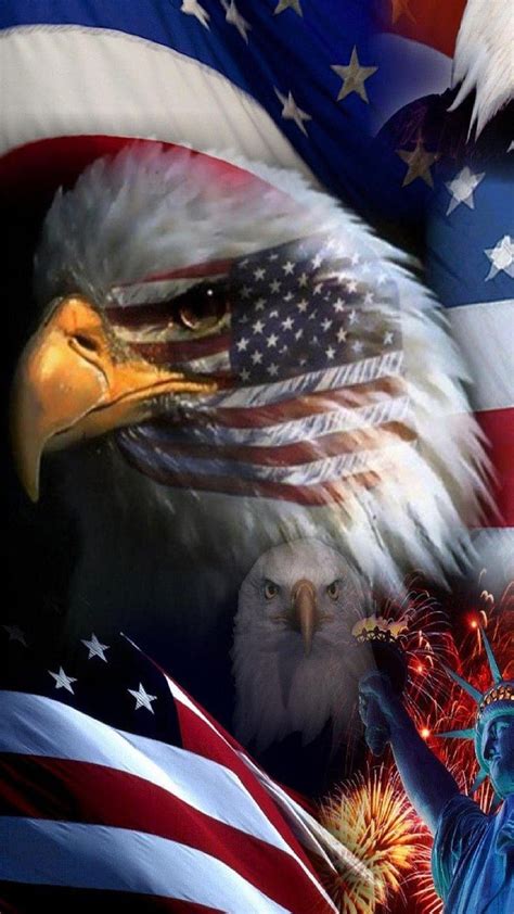 Amerikanische Flagge Mit Adler Amerikanischer Adler Hd Handy Hintergrundbild Pxfuel