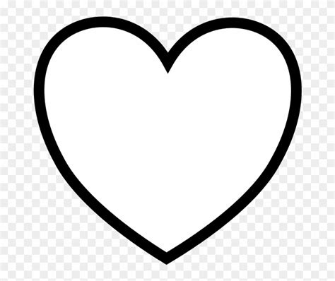 Heart Drawing Clip Art At Getdrawings Heart Drawing For Coloring Hd