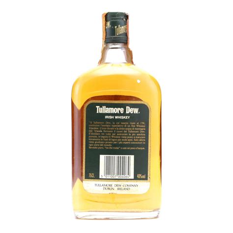 Tullamore Dew Finest Old Irish Whiskey 1980s Whisky Auctioneer