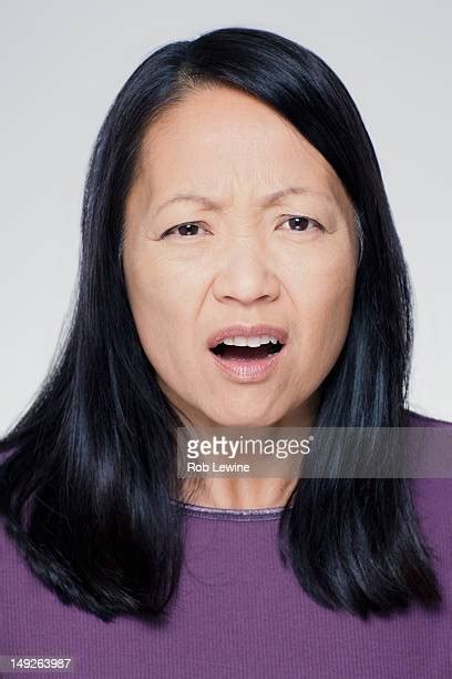 Angry Face Asian Bildbanksfoton Och Bilder Getty Images