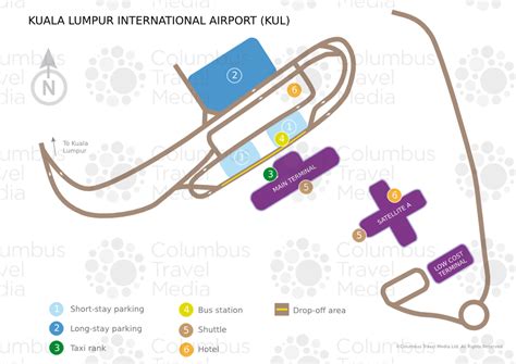 Kuala Lumpur Airport Map Kul Kuala Lumpur International Airport
