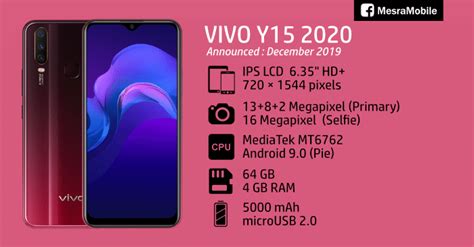 The best camera phone in 2021 digital world. vivo Y15 (2020) Price In Malaysia RM599 - MesraMobile