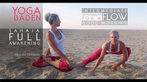 Vinyasa Flow Sahaja Intermediate Beach Morning Yoga Class Youtube