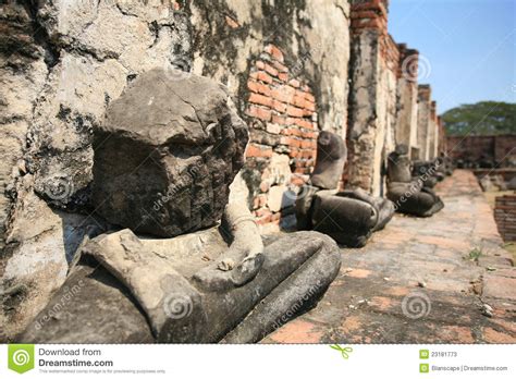 Saint michael the archangel statues free shipping. Ruined Buddha Statue Without Head Meditated Stock Image ...