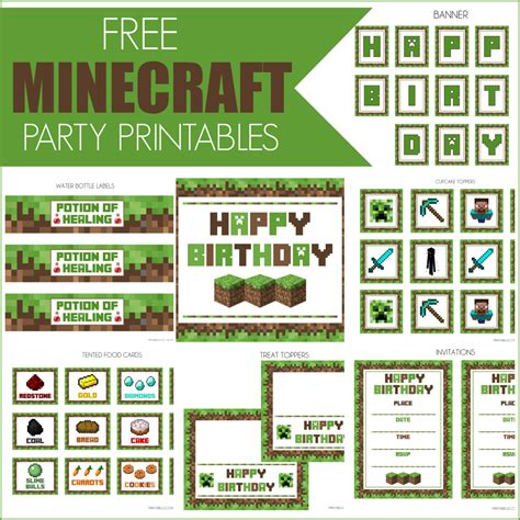 Imprimibles Minecraft Manualidades Infantiles