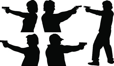 Gun markmanship mobile practice svg target weapon. Gun Range Illustrations, Royalty-Free Vector Graphics ...