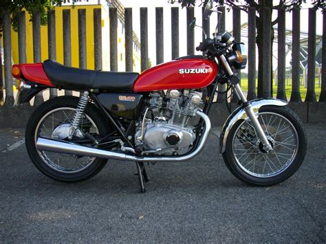 Jenns 1978 Suzuki Gs400 Deeper Red Clean Up The Bars X Front Fender