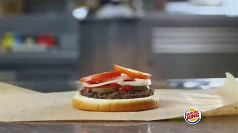 Burger King 2 For 6 Whopper Deal Tv Commercial Prepared To Order