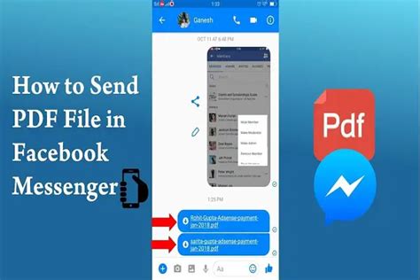 Want To Send Pdf Or Docx Files On Facebook Messenger App Heres How To