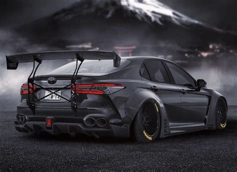Widebody Toyota Camry Howls At The Moon In Cgi Looks Tremendously Jdm