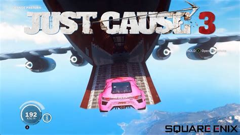 Just Cause 3 The Cargo Plane Part 1 Youtube