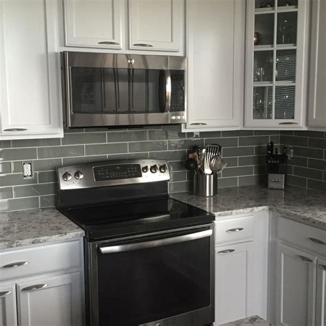 Grey Subway Tile Backsplash The Difference Grout Color Can Make To