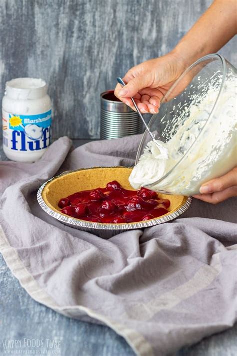 Heavy whipping cream is whipped into cream cheese to create a silky. No Bake Cherry Cheesecake Pie | Recipe | No bake cherry ...