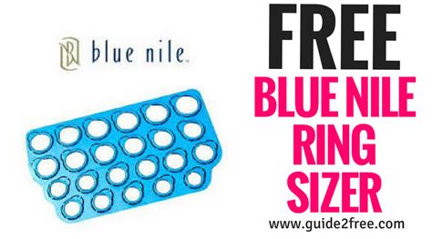 Free Ring Sizer From Blue Nile • Guide2free Samples Best Engagement