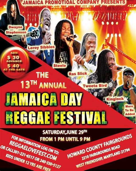 jamaica day reggae festival ras slick movement