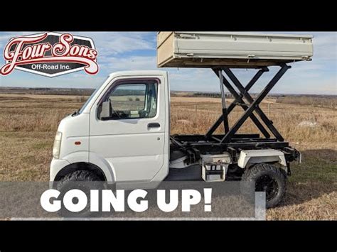 The Pinnacle Of Mini Trucks Custom Suzuki Carry Lift Dump YouTube