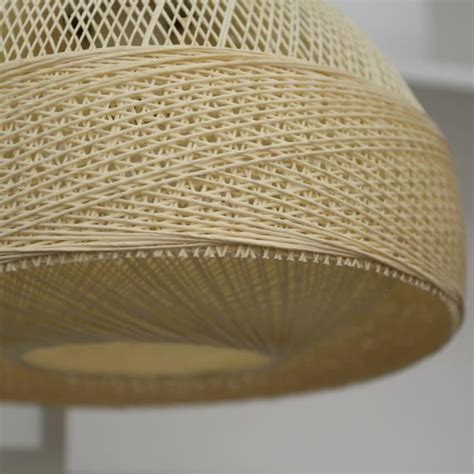 The chandelier frame is a pretty massive, with lampshades that are attached to the top. Hand Woven Rattan Pendant Light Natural Wicker Chandelier ...