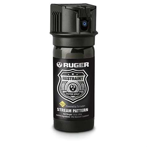 Ruger Lockdown Pepper Spray Stream Pattern 582569 Pepper Sprays At