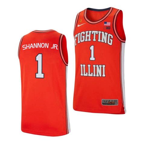 Mens Illinois Fighting Illini Basketball Jersey
