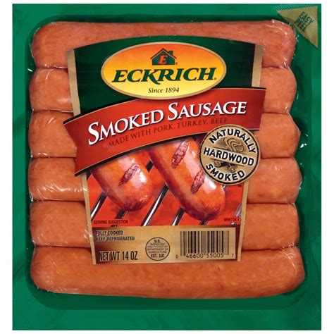 Eckrich Smoked Sausage Links 14 Oz Shipt