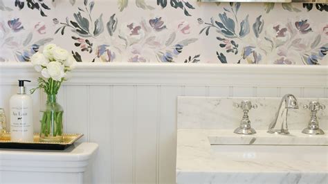 Free Download Powder Bathroom Flower Wallpaper Caitlin Wilson Darling