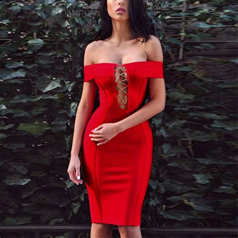 2018 Summer Runway Dresses Women Sexy Strapless Fashion Hollow Out