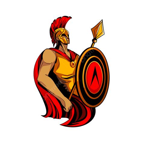 Gambar Ancient Greek Spartan Warrior Yunani Spartan Sparta Png